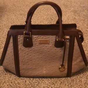 Brahmin Arden Bennington Rose Gold Satchel